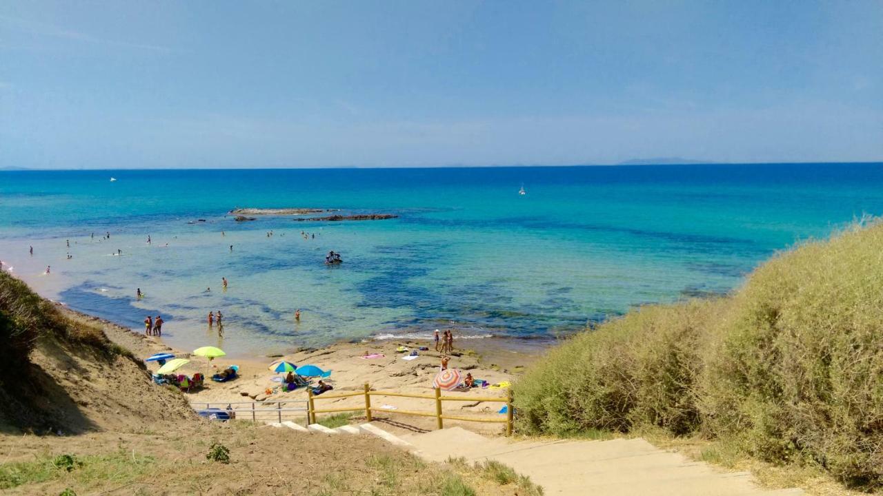 Apartament Lucia 150Mt From Beach كاستيلساردو المظهر الخارجي الصورة